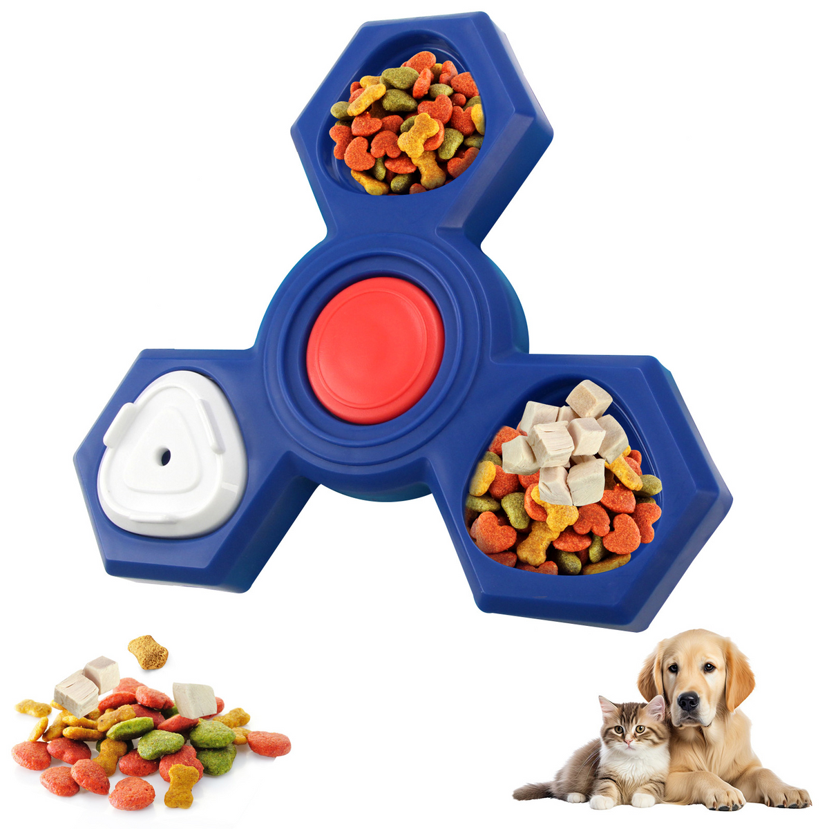 Interactive Treat-Dispensing Puzzle Toy