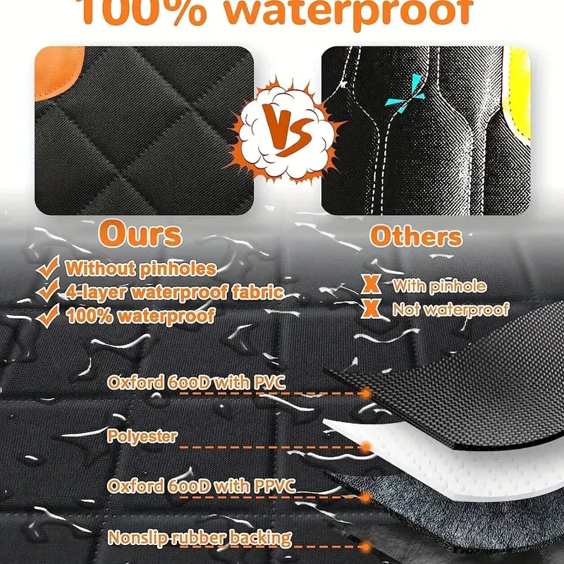 Waterproof dog car seat cover hammock – photo 5