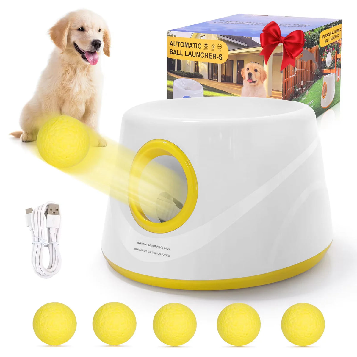 Automatic dog ball launcher – photo 2