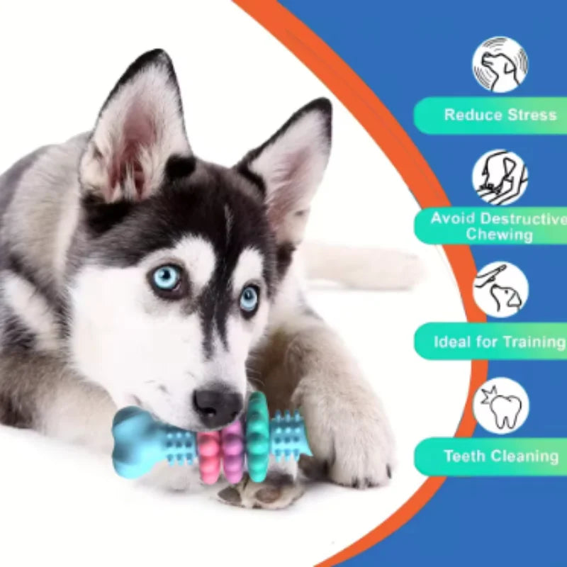 Bite-resistant dog chew toy with treat dispenser – photo 22