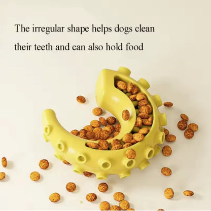 Bite-resistant dog chew toy with treat dispenser – photo 29