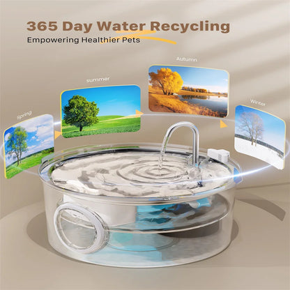 Stainless steel dog water fountain – photo 11
