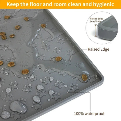 Silicone dog food mat – photo 6