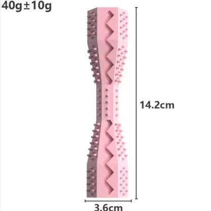 Bite-resistant dog chew toy with treat dispenser – photo 11