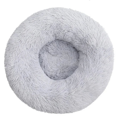 Round plush dog bed – photo 35