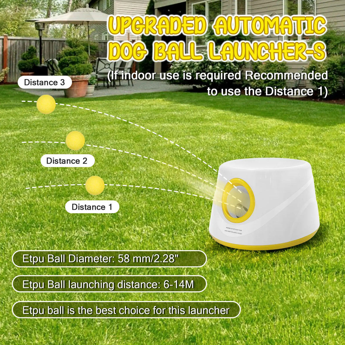 Automatic dog ball launcher – photo 3