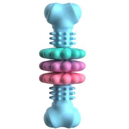 Bite-resistant dog chew toy with treat dispenser – photo 24