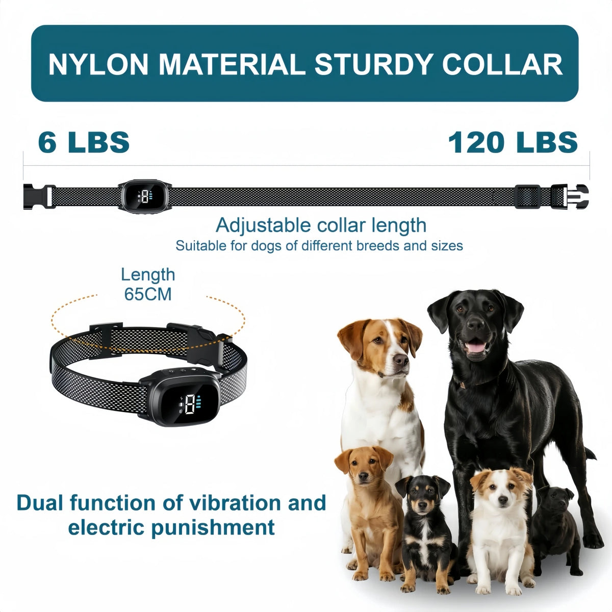 Ultrasonic anti-bark dog collar – photo 10