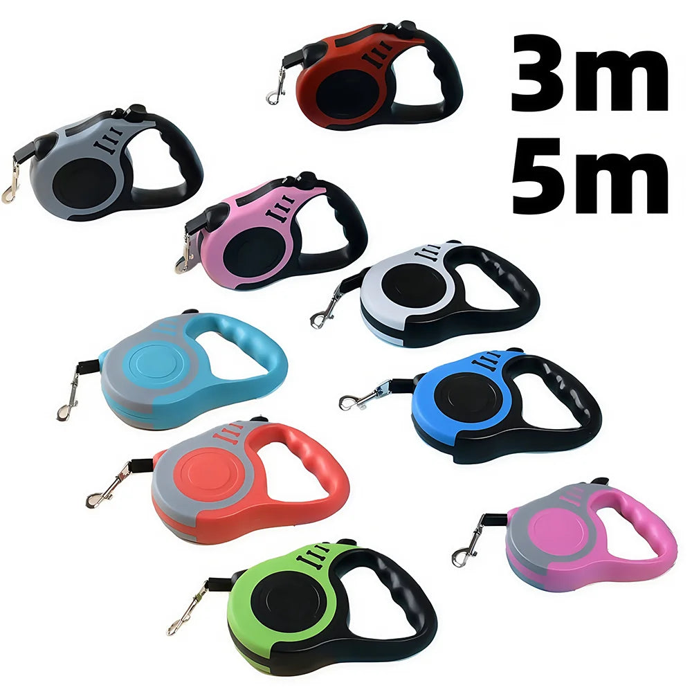Retractable dog leash