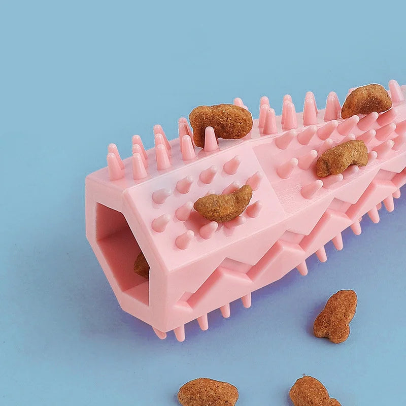Bite-resistant dog chew toy with treat dispenser – photo 4