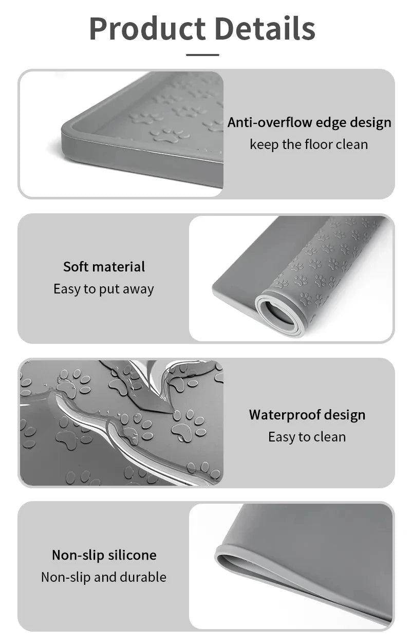 Silicone dog food mat – photo 9