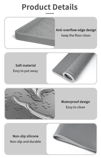 Silicone dog food mat – photo 9