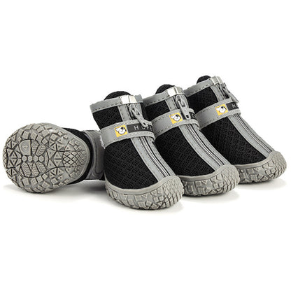Non-slip plush dog boots – photo 10