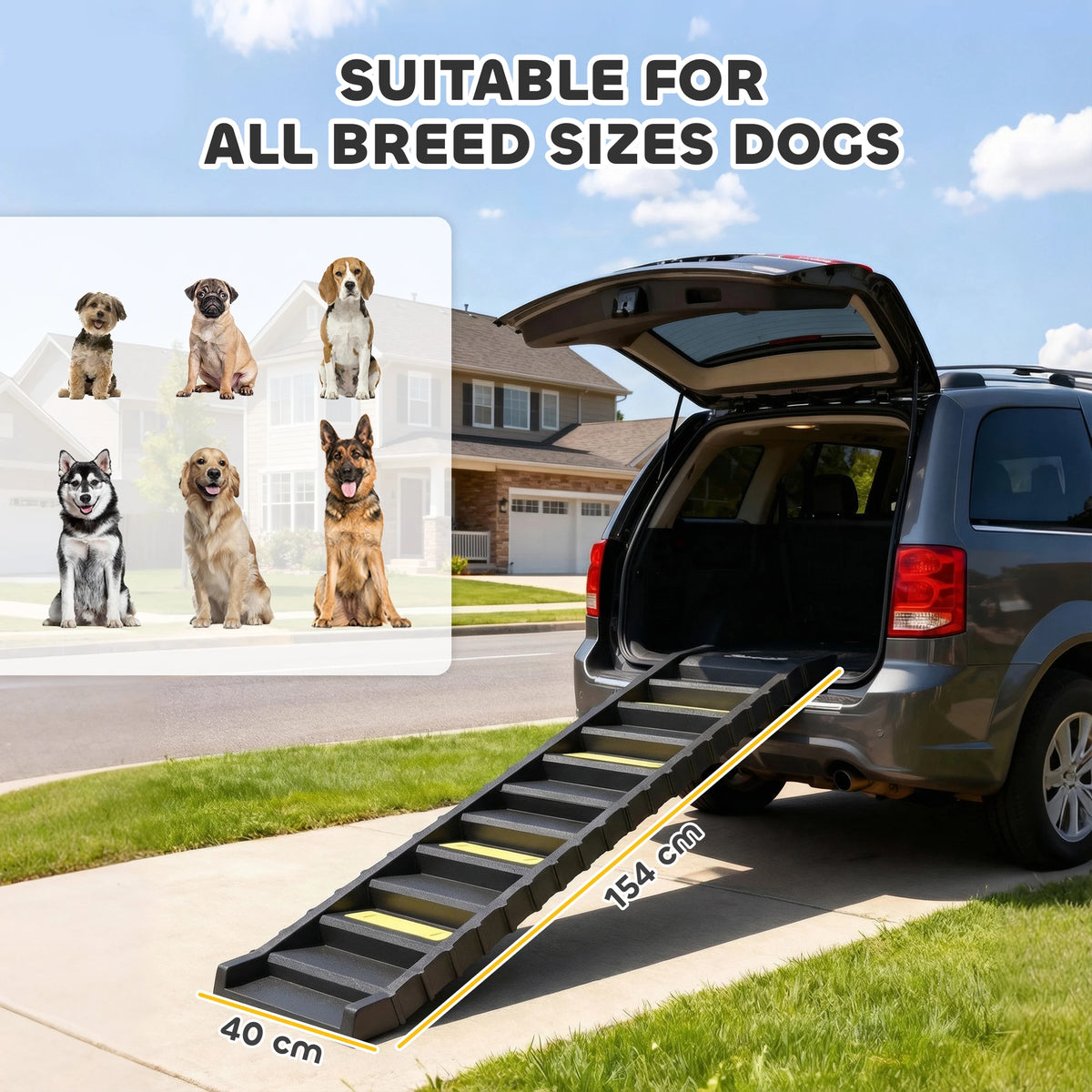 Foldable dog car ramp – photo 3