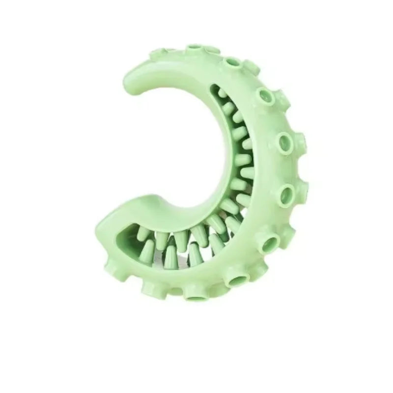 Bite-resistant dog chew toy with treat dispenser – photo 51