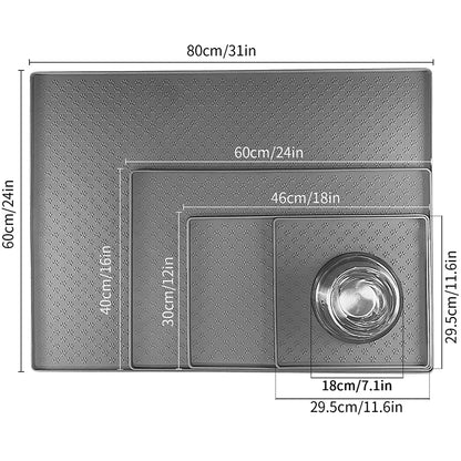 Silicone dog food mat – photo 7