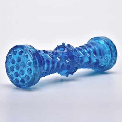 Bite-resistant dog chew toy with treat dispenser – photo 54