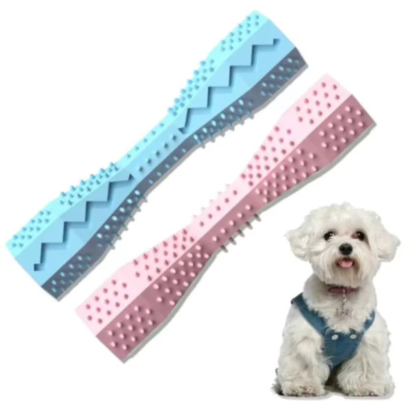 Bite-resistant dog chew toy with treat dispenser – photo 9