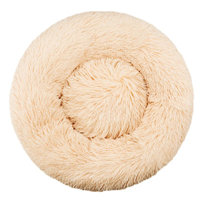 Round plush dog bed – photo 25