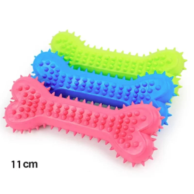 Bite-resistant dog chew toy with treat dispenser – photo 46
