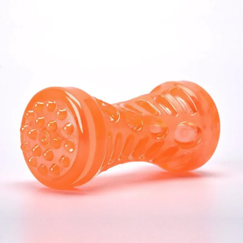 Bite-resistant dog chew toy with treat dispenser – photo 55