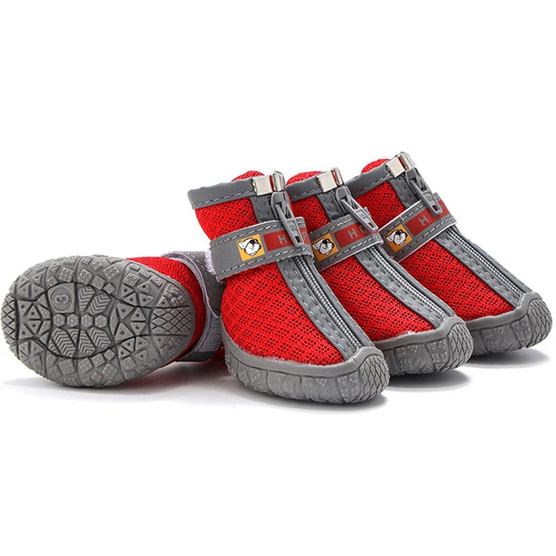 Non-slip plush dog boots – photo 20