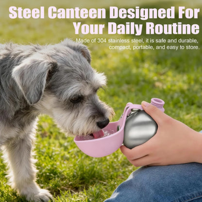 2-in-1 portable dog water bottle and bowl – photo 8