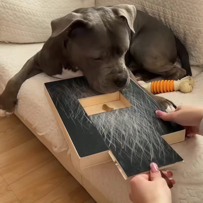 Wooden dog nail file scratch board – photo 4