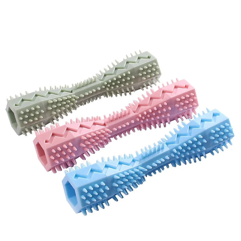Bite-resistant dog chew toy with treat dispenser – photo 59