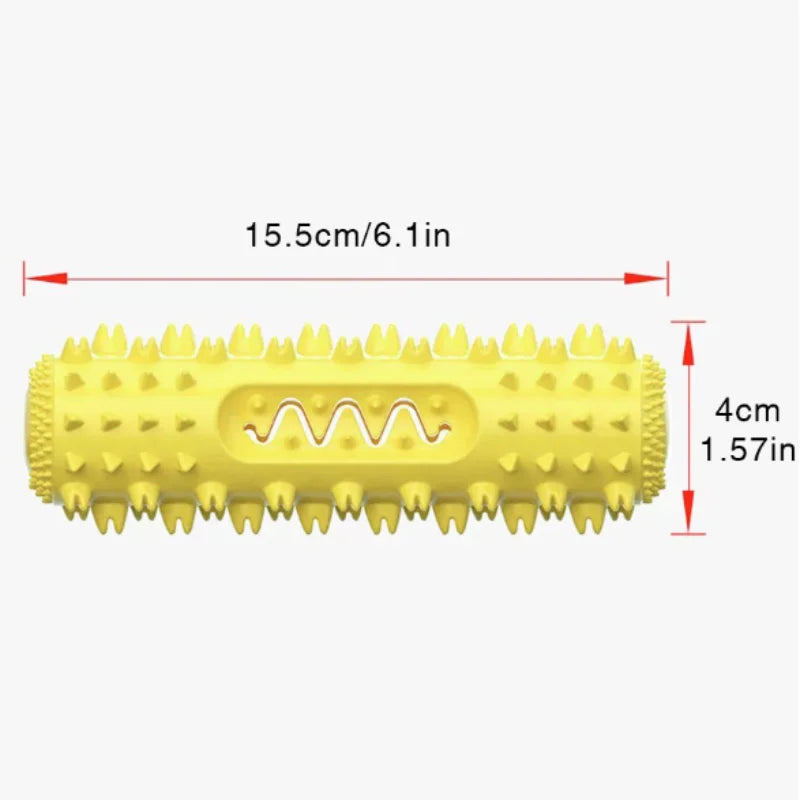 Bite-resistant dog chew toy with treat dispenser – photo 41