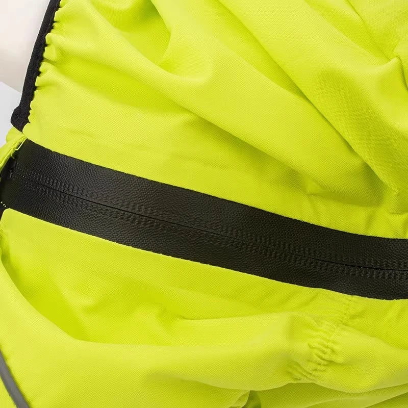 Waterproof reflective dog raincoat – photo 28