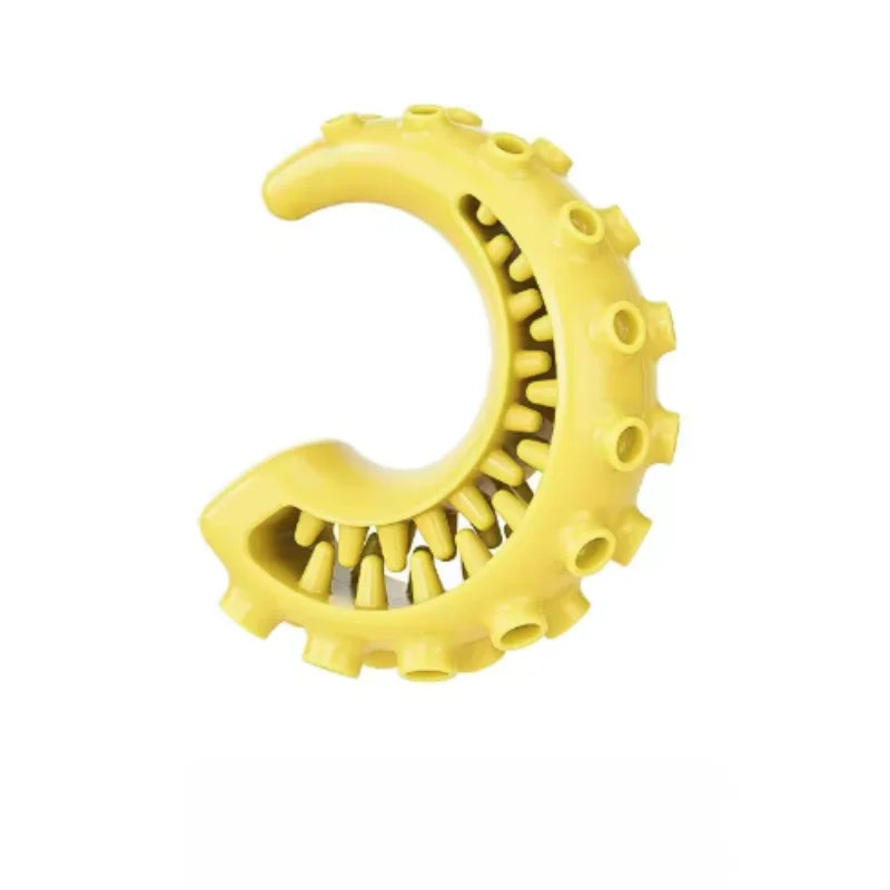 Bite-resistant dog chew toy with treat dispenser – photo 58