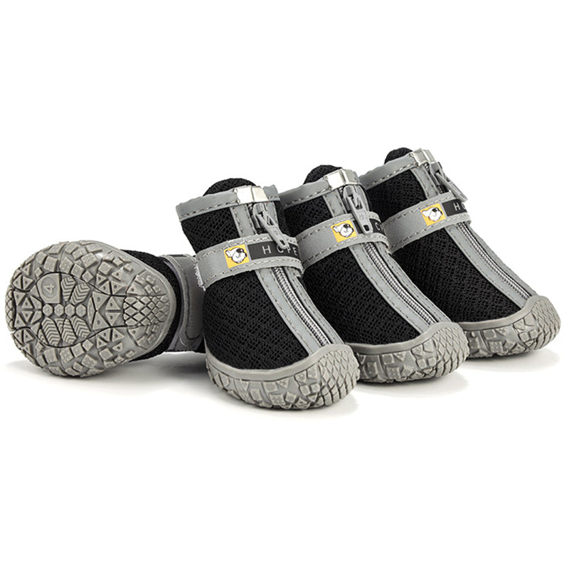 Non-slip plush dog boots – photo 12