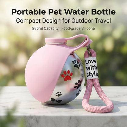2-in-1 portable dog water bottle and bowl – photo 17
