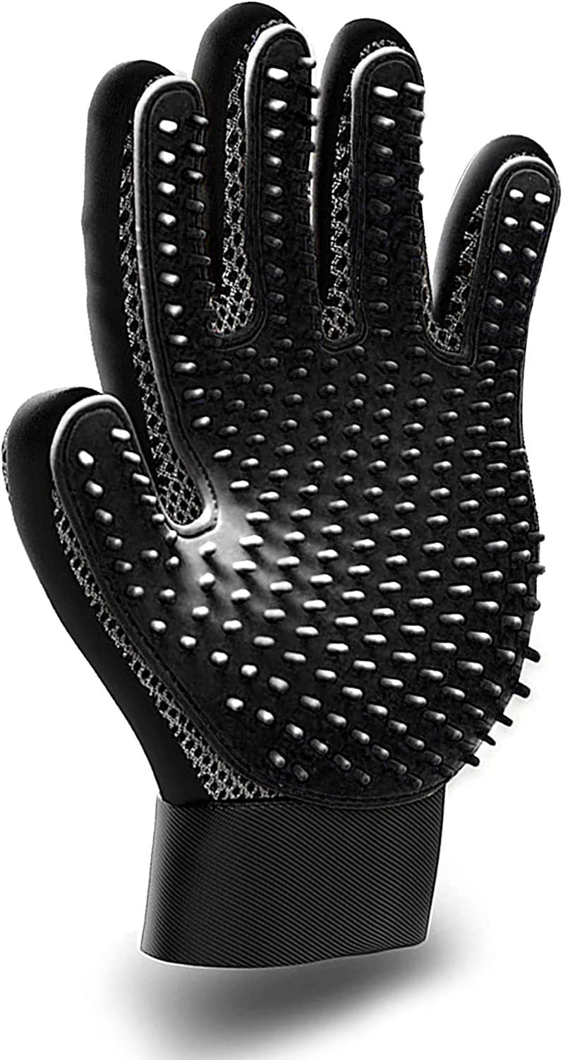 Pet Grooming &amp; De-Shedding Glove