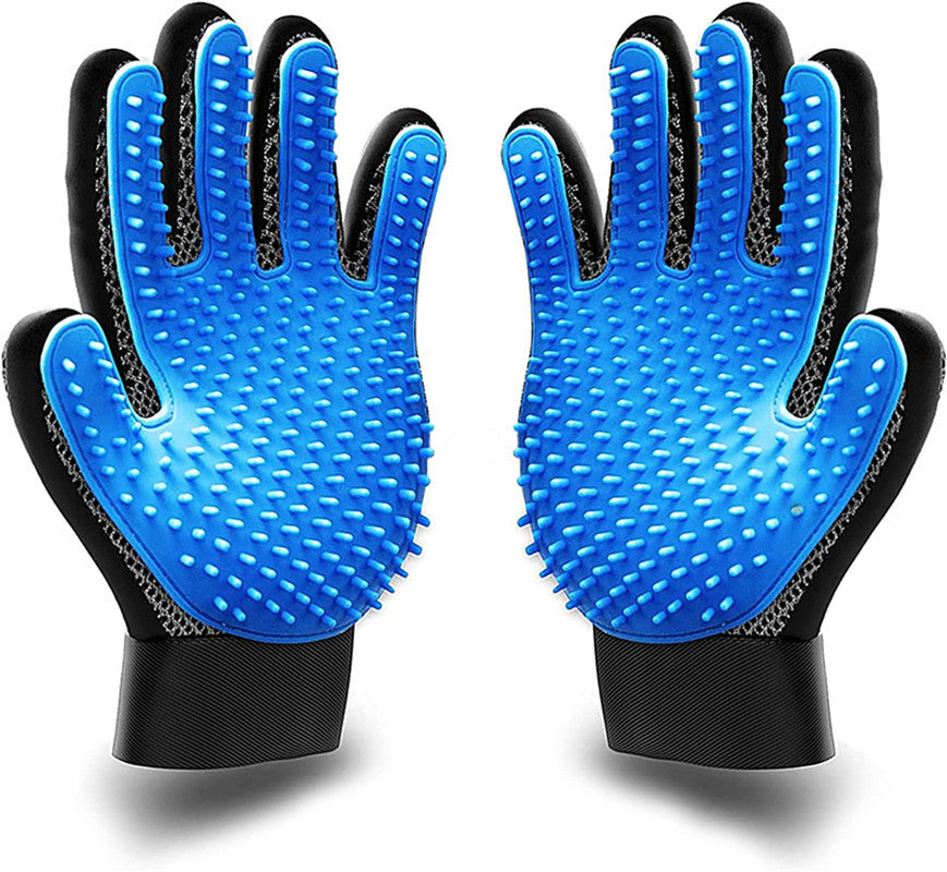 Pet Grooming &amp; De-Shedding Glove