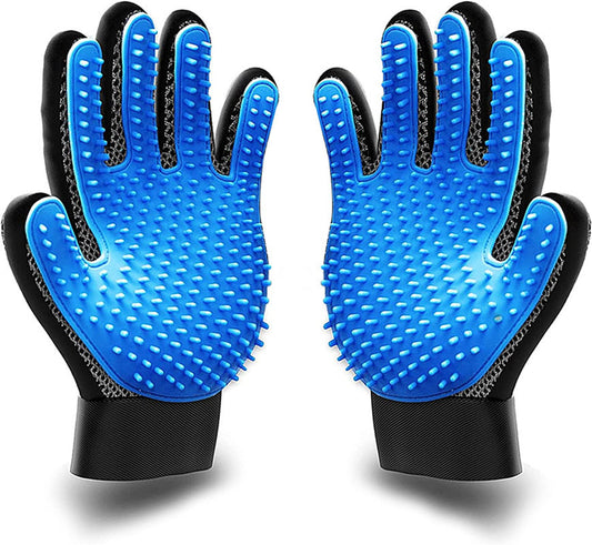 Pet Grooming &amp; De-Shedding Glove